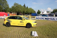 Rallye Český Krumlov: Čtvrtek - servisní areál